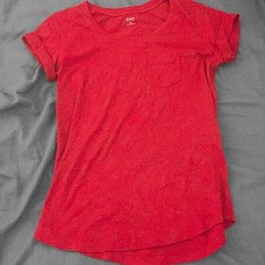 a.n.a solid red tee